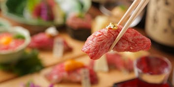 【寿司コース】松阪牛づくしの全8品 - 松阪牛WHAT’S（おにくのおすし）
