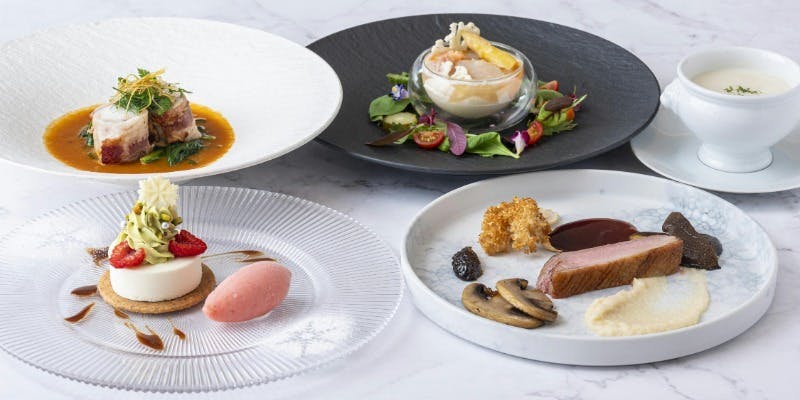 【WEB予約限定ワンドリンク付き！】12・1月ディナーフルコース（【メイン：A】鴨胸肉のロースト）