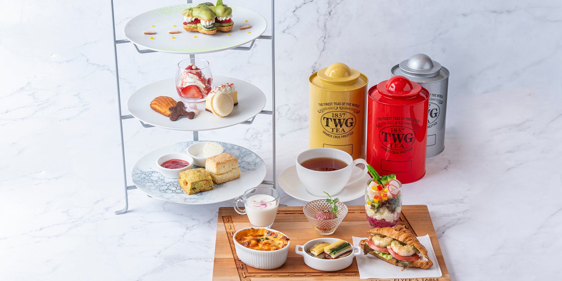 フライヤーズテーブル／羽田エクセルホテル東急 FLYERS Afternoon Tea