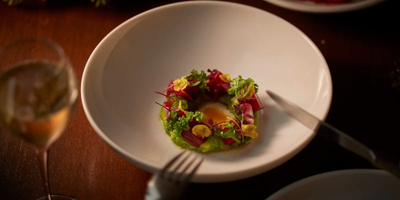 【Xmas2025】Jazz生演奏付き Early Christmas Course 黒毛和牛ステーキなど全6品