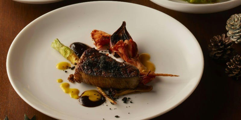 【Xmas2025】Early Christmas Course 黒毛和牛ステーキなど全6品