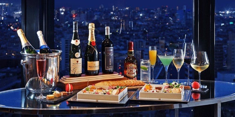 【夕方のご褒美ティータイム】2時間飲み放題付き　イブニングハイティー