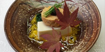 【季節コース】お造り・焼物・うなぎの朴葉蒸しを含む全7品 - 日本料理 梅林