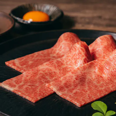 国産A5黒毛和牛の中でもこだわり抜いた上質なお肉を使用
