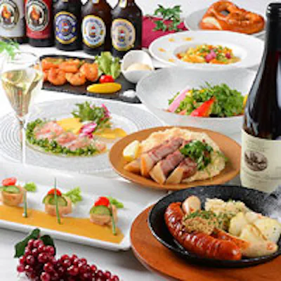 ドイツ直輸入にこだわり厳選されたビールを提供