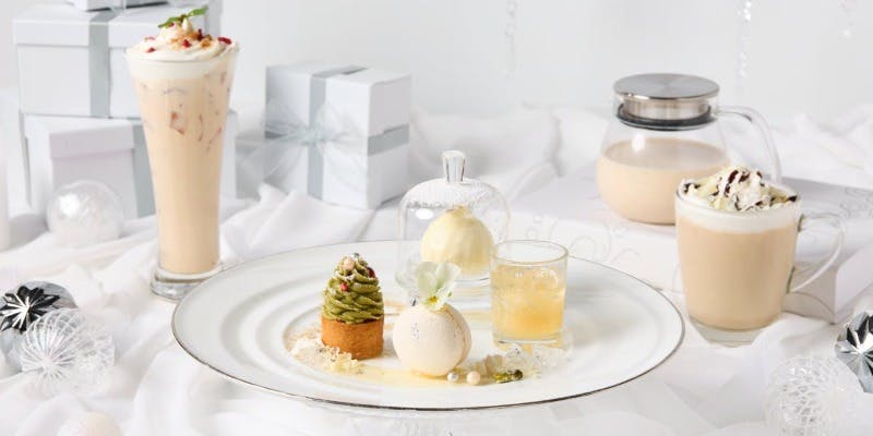 ホワイトクリスマスアフタヌーンティープレート（店内席）