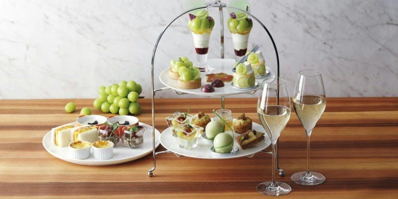 【 Night Afternoon Tea 】Shiny SHINE MUSCAT Afternoon Tea