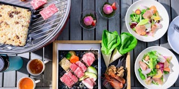 ＜テラス席確約＞Lunch BBQ in Tokyo Marriott - Lounge＆Dining G／東京マリオットホテル