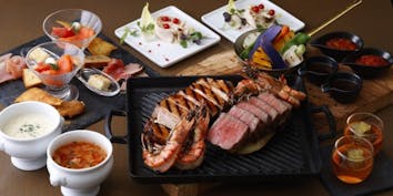 【Grill Combo】選べる前菜＆スープとシェフこだわりグリルコンボ - Lounge＆Dining G／東京マリオットホテル