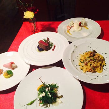 Ricco E Bello 贅沢ランチ ドリンク一杯付 Ricco E Belloのディナーを気軽にお楽しみいただけるお任せコース ランチ プラン メニュー 一休 Com レストラン