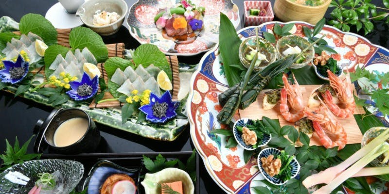 国産黒毛和牛をメインとした季節の会席＋150分飲み放題（～12/19迄）