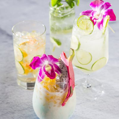 日本国内の厳選素材とタイならではの調理法の融合