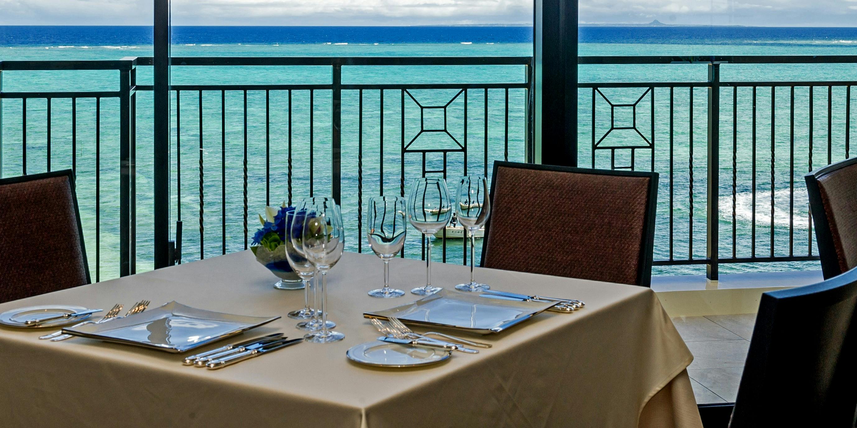 ランチ エスカーレ ホテルモントレ沖縄 スパ リゾート フランス料理 一休 Comレストラン