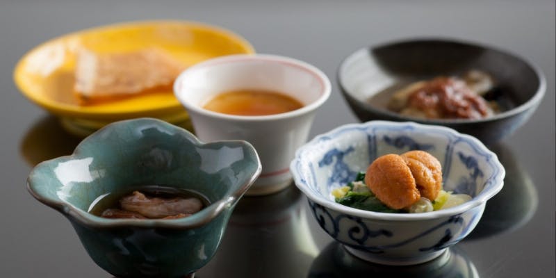 【昼のコース】お造り、焼物、油物など全9品