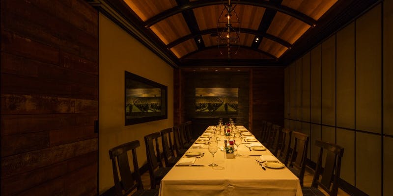 【上質なプライベート空間】乾杯シャンパン付き フルコース全11品＋個室確約（3時間制）