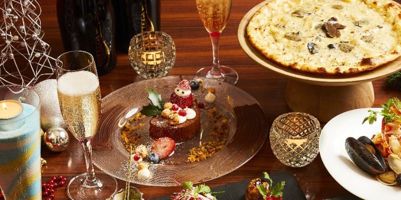 【2025年Xmasランチ】12/24.25ランチタイム限定 乾杯酒付きクリスマス特別コース