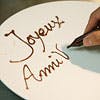 【記念日に】デザートにフランス語でお名前をお入れします。コメント欄にローマ字でお名前をご記入ください