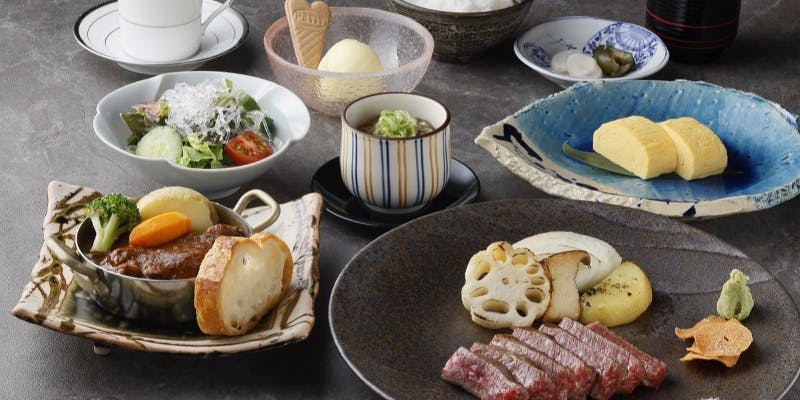 【蓬莱～HOURAI】近江牛ビーフシチューや近江牛ロース肉など