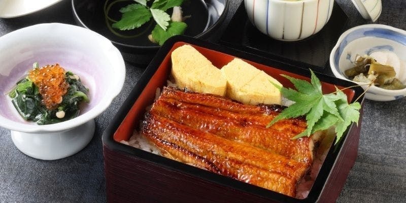 文化庁認定・大津の“100年フード” 鰻重御膳ランチ＋1ドリンク
