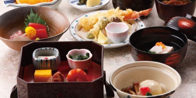 【飲み放題付】季節を彩る 会席コース（平日ディナー限定・2時間飲み放題（L.O.30分前））