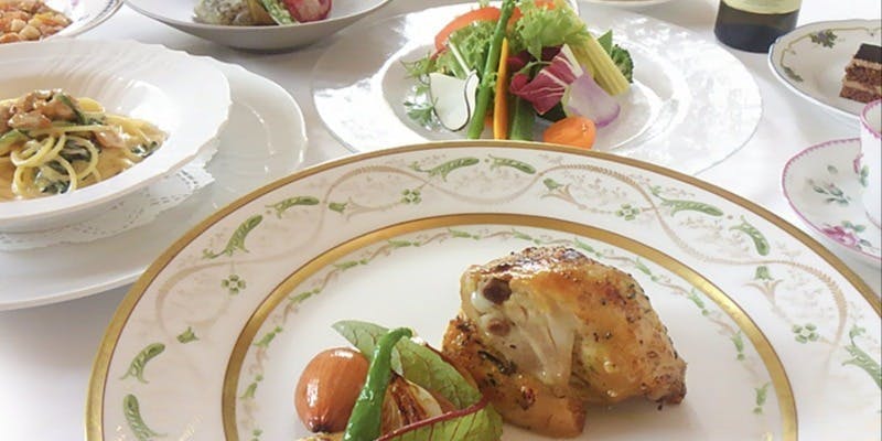 【ジョイア】前菜3種で箱根の恵みをお楽しみいただけるディナーコース＋選べるドリンク付き