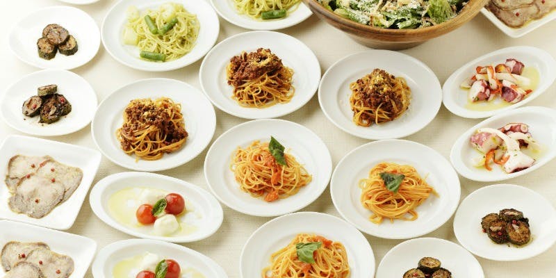 ランチ【パスタセット】7～8種類のお好きなパスタから当日チョイス