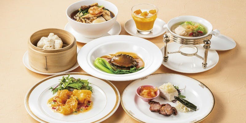 【鮑スペシャル】蝦夷鮑をメインにふかひれ蒸しスープなど全7品＋プチデザート付（12月・1月・2月）