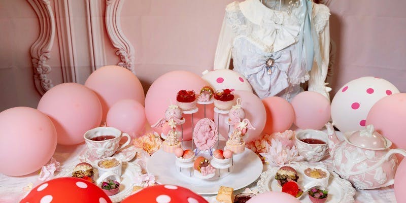 【Xmas2025】【水色ロリータドレスレンタル確約】2名様専用【2人でシェアコース全13品×2名分】（2組限定）