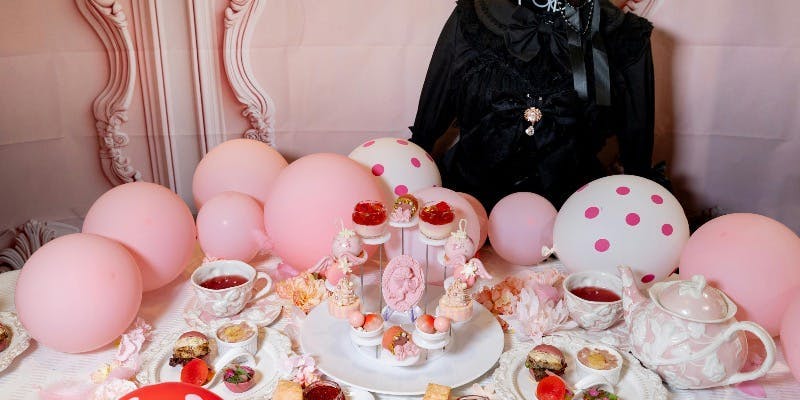 【Xmas2025】【黒ロリータドレスレンタル確約】2名様専用【2人でシェアコース全13品×2名分】（2組限定）