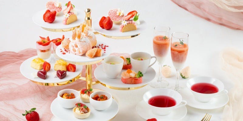 Pinky Strawberry Afternoon Tea（3時間制）