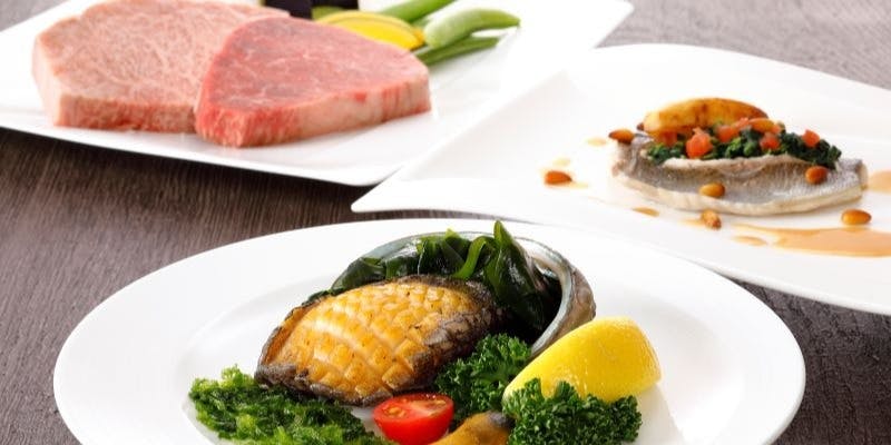 【瀬戸コース】本日の魚料理・鮑・特選和牛フィレorサーロインが選べる全8品