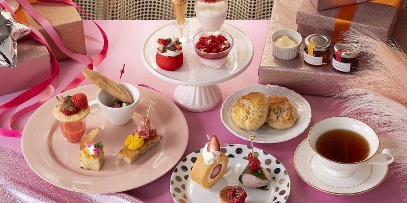 【平日】Pretty In Pink （プリティ・イン・ピンク）Afternoon Tea