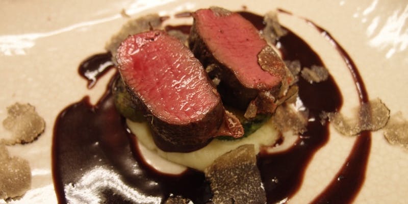 【至高のコース】魚＆肉料理のWメイン・前菜3種等全9品＋スパークリング含む選べる1ドリンク