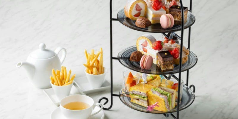 苺×チョコレートアフタヌーンティー