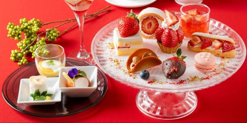 あまおうアフタヌーンティー