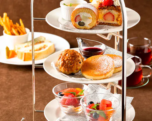 アフタヌーンティー ランデブーラウンジ ニューオータニイン札幌 紅茶のおかわり自由 アフタヌーンティーセット Okaimonoモール
