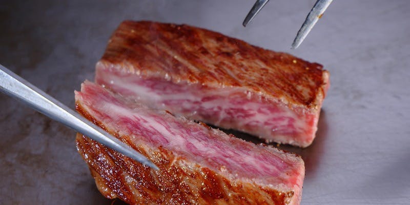 神戸ビーフコース【A5神戸サーロインステーキ100gメインのコース】全5品＋1ドリンク＋オプション