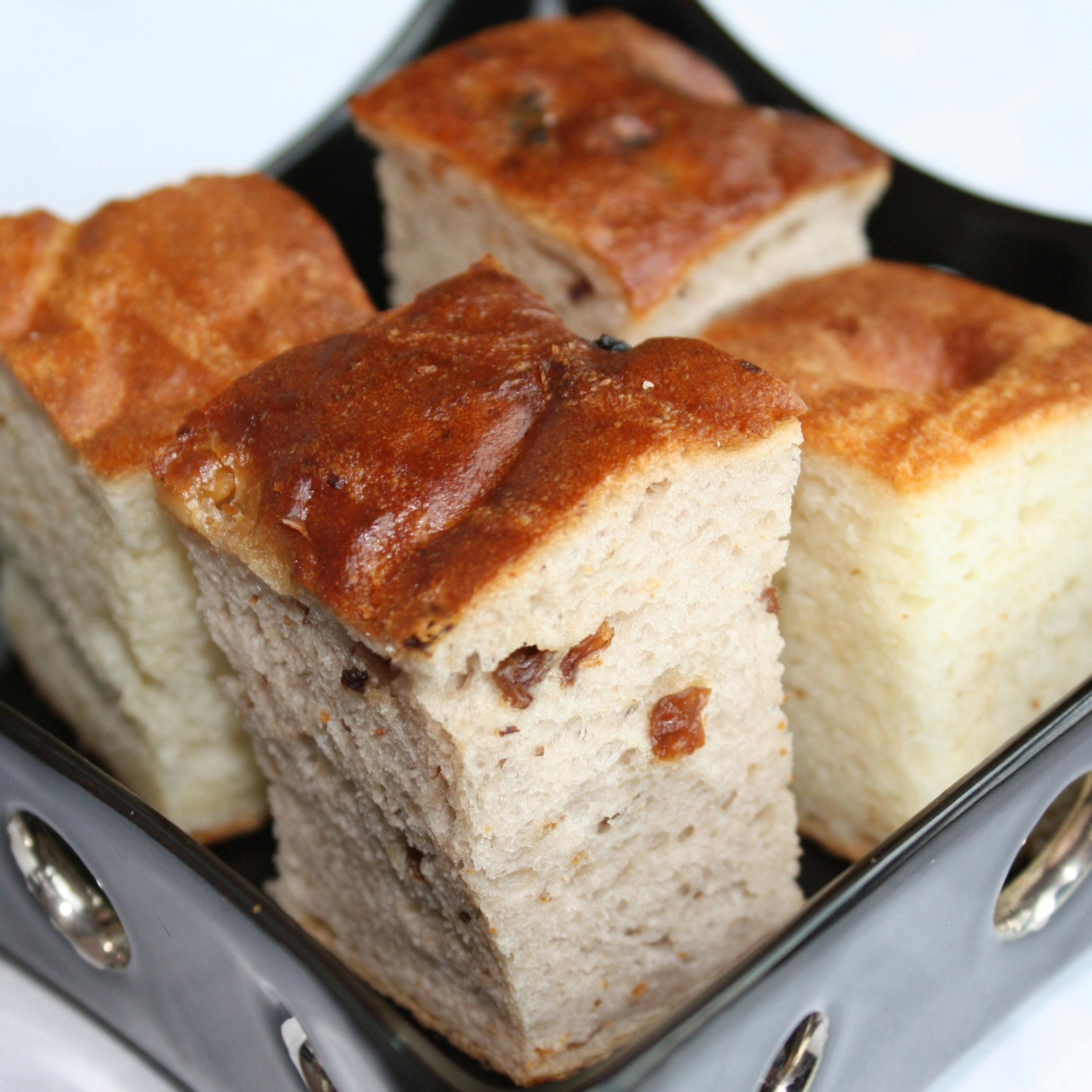 店内で焼き上げる自慢のフォカッチャ