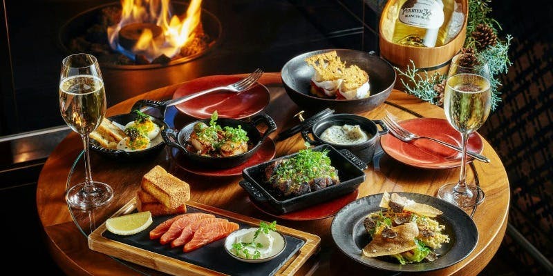 【Xmas2025】フェスティブアペリティフ シェアリングステーキセット シャンパーニュプラン　