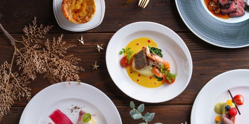 ライトアップ煌めくひかりの森” フレンチディナー CHEF’ RECOMMENDED COURSE（11/4～12/19）