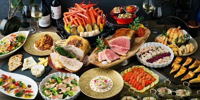 【土日祝】香住ガニと冬の味覚　ディナーバイキング　1/9～3/31