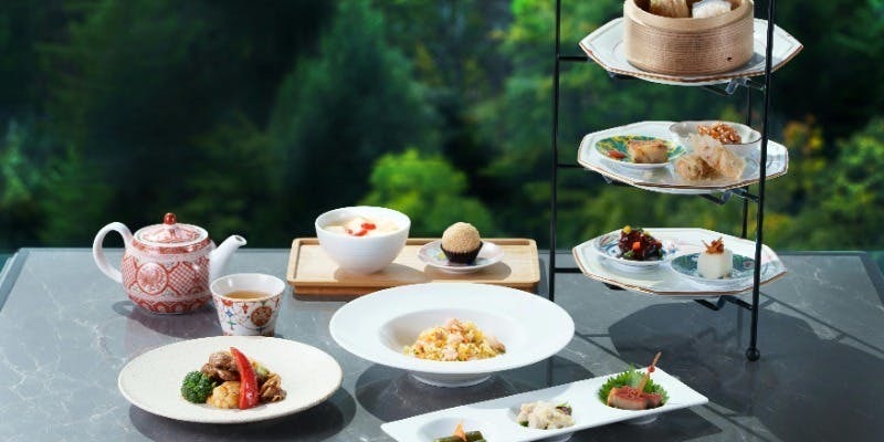 【ランチ】桂花苑の人気メニューを味わう 飲茶ランチコース ～ハイティースタイル～（1/7～3/1）