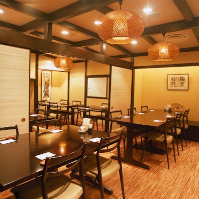 郷土の情緒が漂う落ち着ける空間