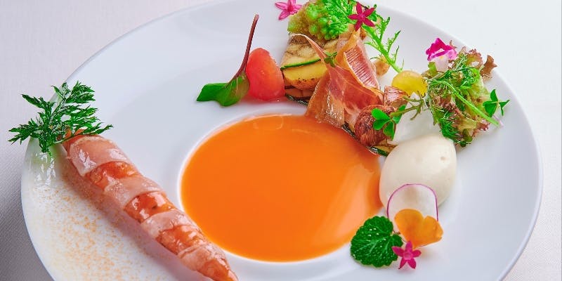 贅沢Wメインコース～2品のデザート・食後の小菓子付き