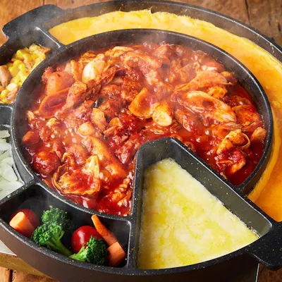 料理長こだわりの創作韓国料理を堪能