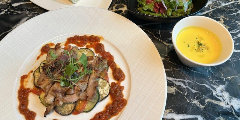 【カジュアルフレンチ】季節の食材を使用したフレンチランチ　全3品