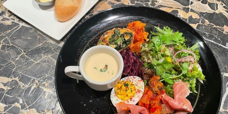 【パスタランチ】パスタ＋デリプレートランチ