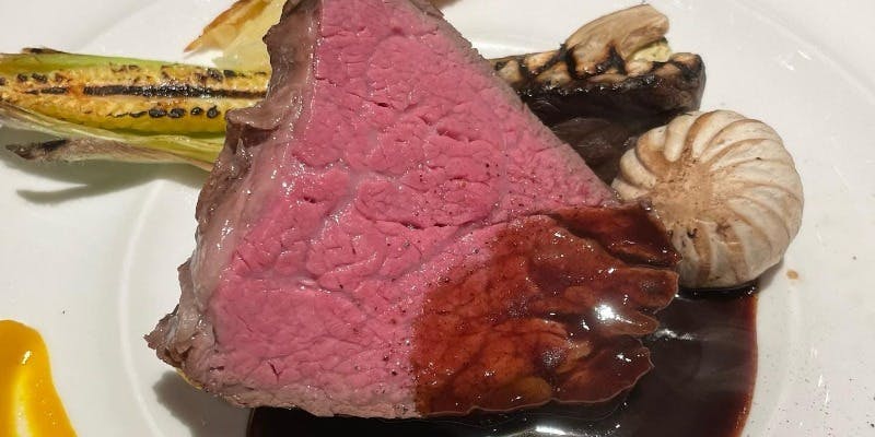 【シャトーブリアンのコース】オードヴル盛り合わせ、シャトーブリアンステーキなど全5品