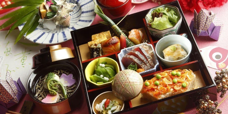 【土日祝もOK！】 濱の彩御膳＋デザートセット・オリジナルギフト（和食テーブル席）