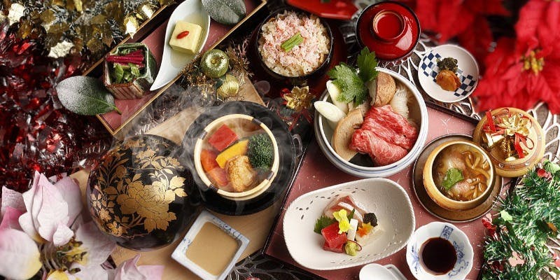 【土日祝もOK！】 濱の彩御膳＋デザートセット・オリジナルギフト（和食テーブル席）